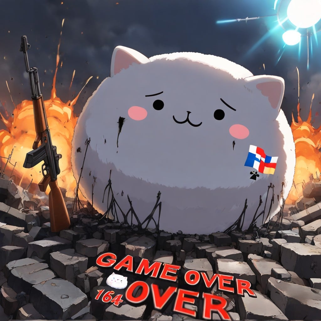 Tippy Holding Rifle, Game Over, 25+ AI Gay Porn