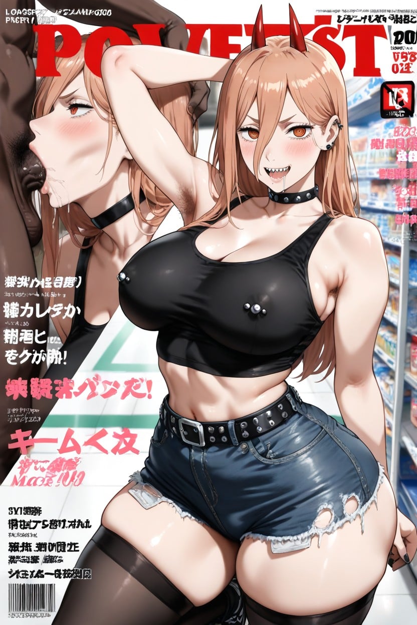 Bust Shot, Wide Hips, Expressive Eyes Hentai AI Porn