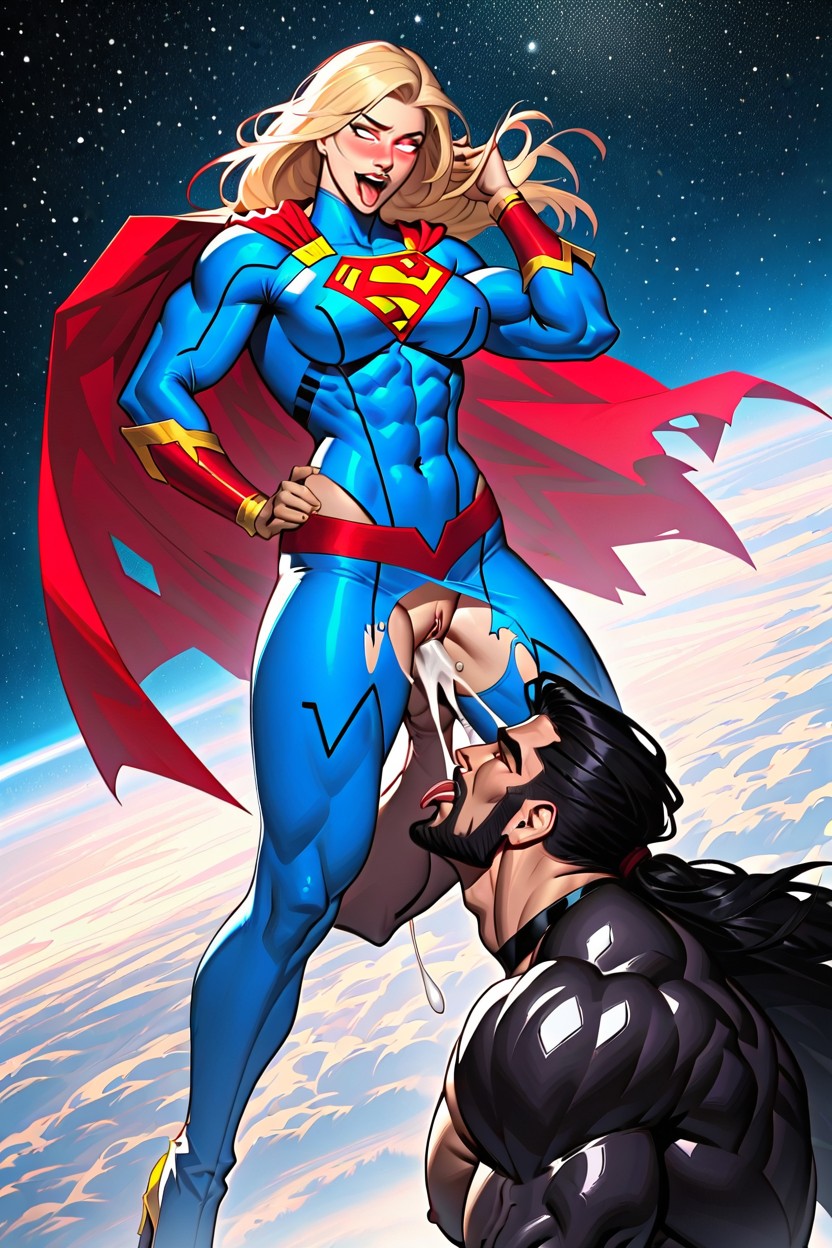 Gemidos, Extreme Muscular Arms, Interracial Hentai IA