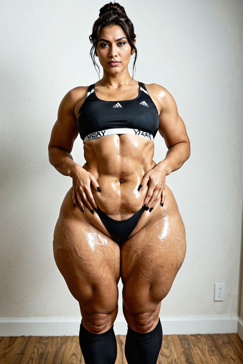 Small Breasts, Full Body Shot, Fat AI Porn