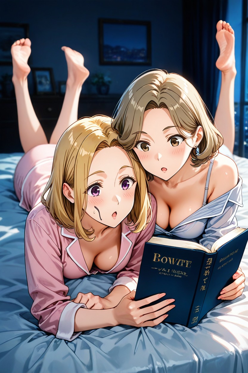Shoulder To Shoulder, Brunette Woman, + Hentai AI Porn