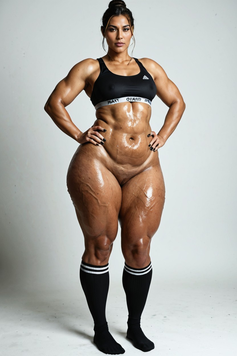Ultra High Detail Eyes, Cellulite All Over Body, Tall AI Porn
