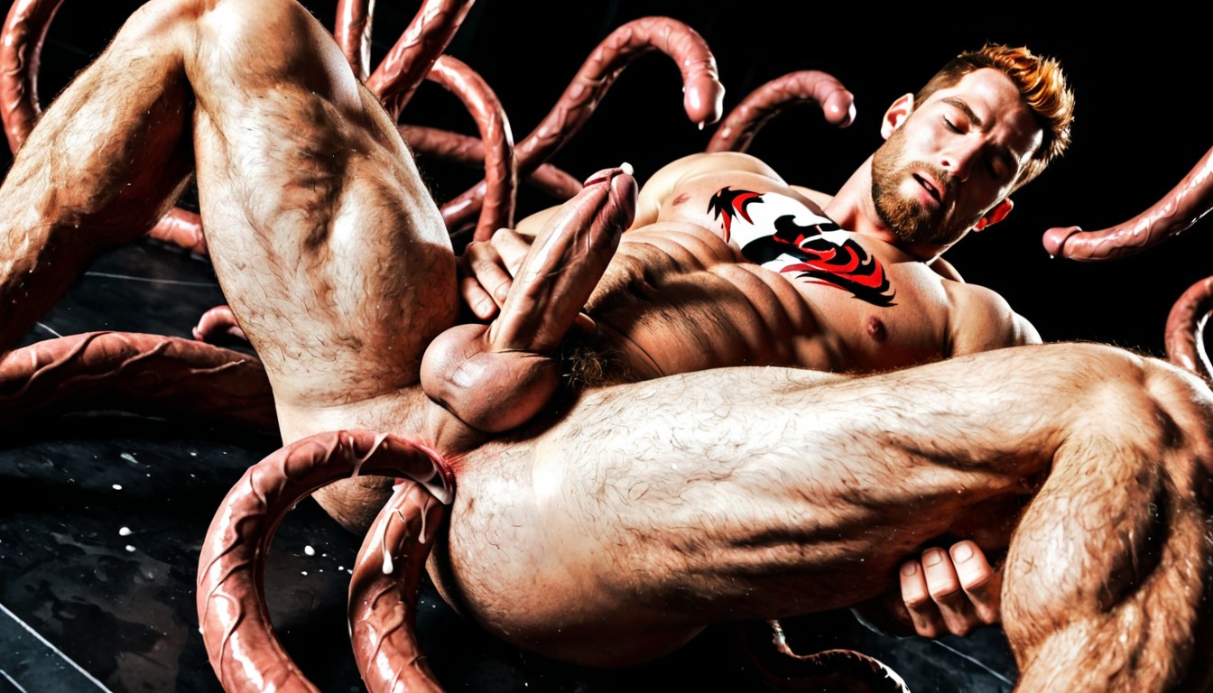 Beard Man, Closing Eyes, Oviposition AI Gay Porn