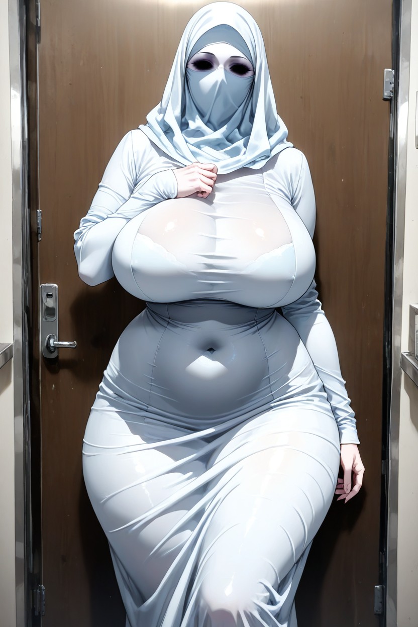 Clothes Covering Skin, Fully Dressed, Face Covered AI Porn