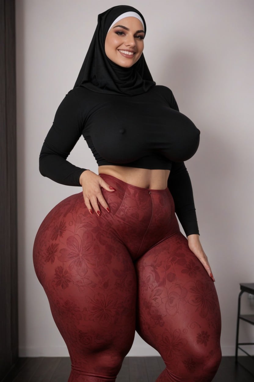 Large Booty, Gigantic Thighs, So Many Tattoos AI Porn