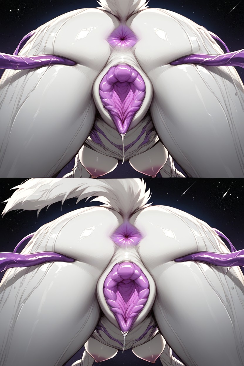Gigantic, Medium Ass, Space Furry AI Porn