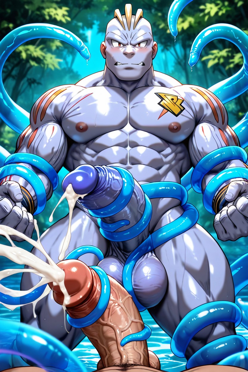Gigantic, Fix Resolution, Perfect Body Muscle AI Gay Porn