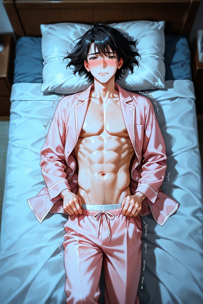 Prefect Proportions, Round Face, Soft Belly AI Gay Porn