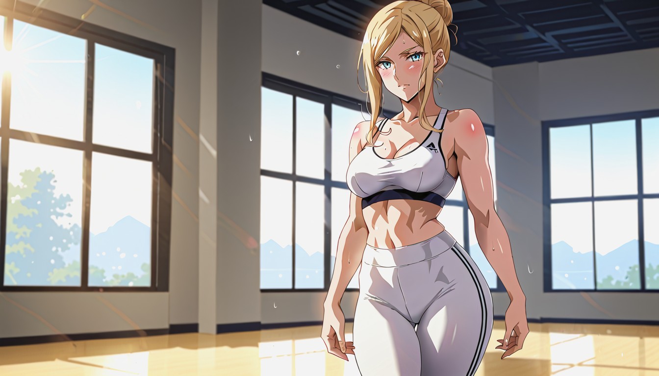 Soft Skin, Blonde Hair, Perky Nipples AI Porn