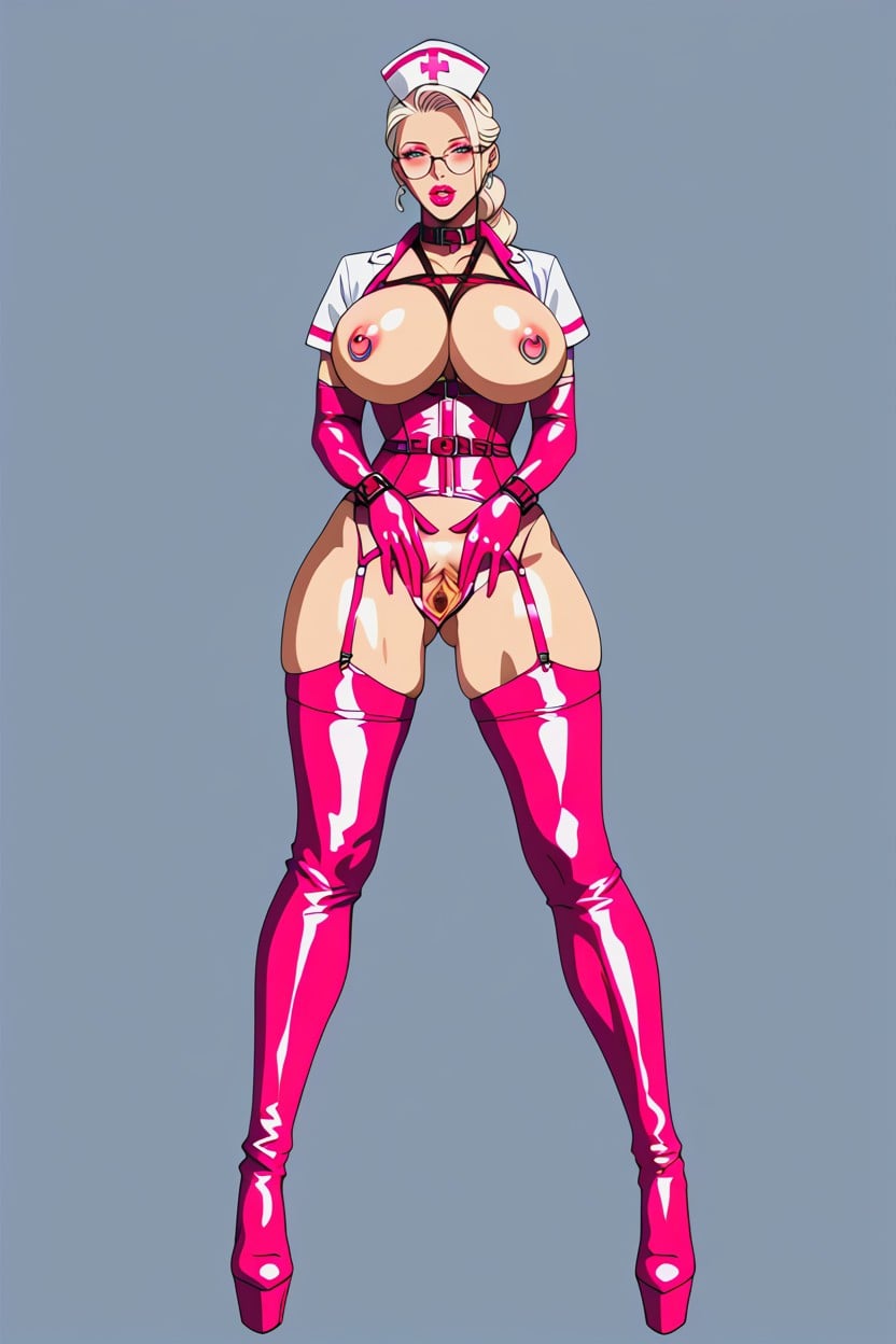 18+, Breast Expansion, Fondo Simple Hentai IA