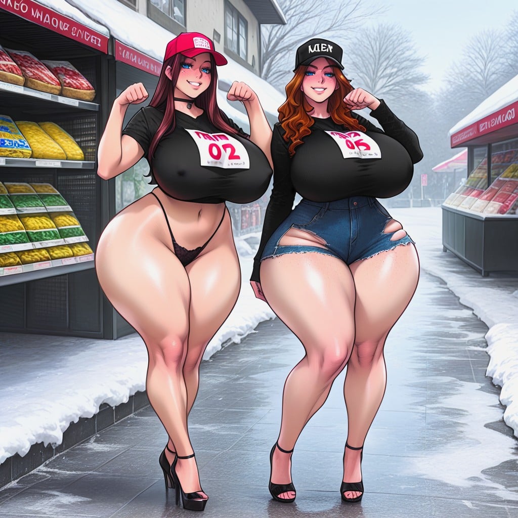 25+, Il Neige, Curvy Body Porno IA Hentai