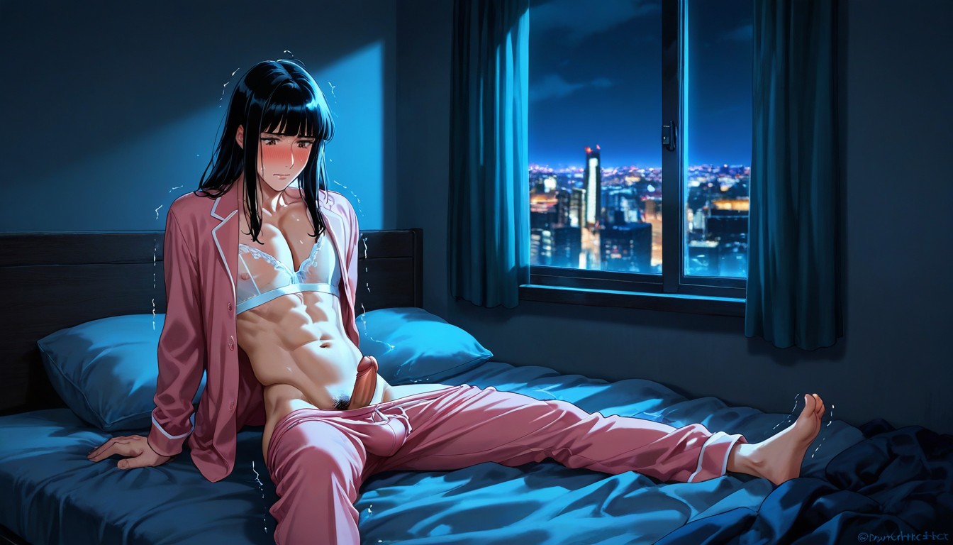 Scenery, Pants Pulled Down, Femboy AI Gay Porn