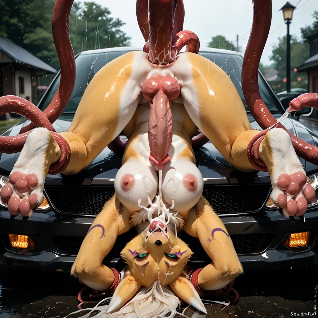 Restrained, Anal Piledriver, Anal Sex AI Porn