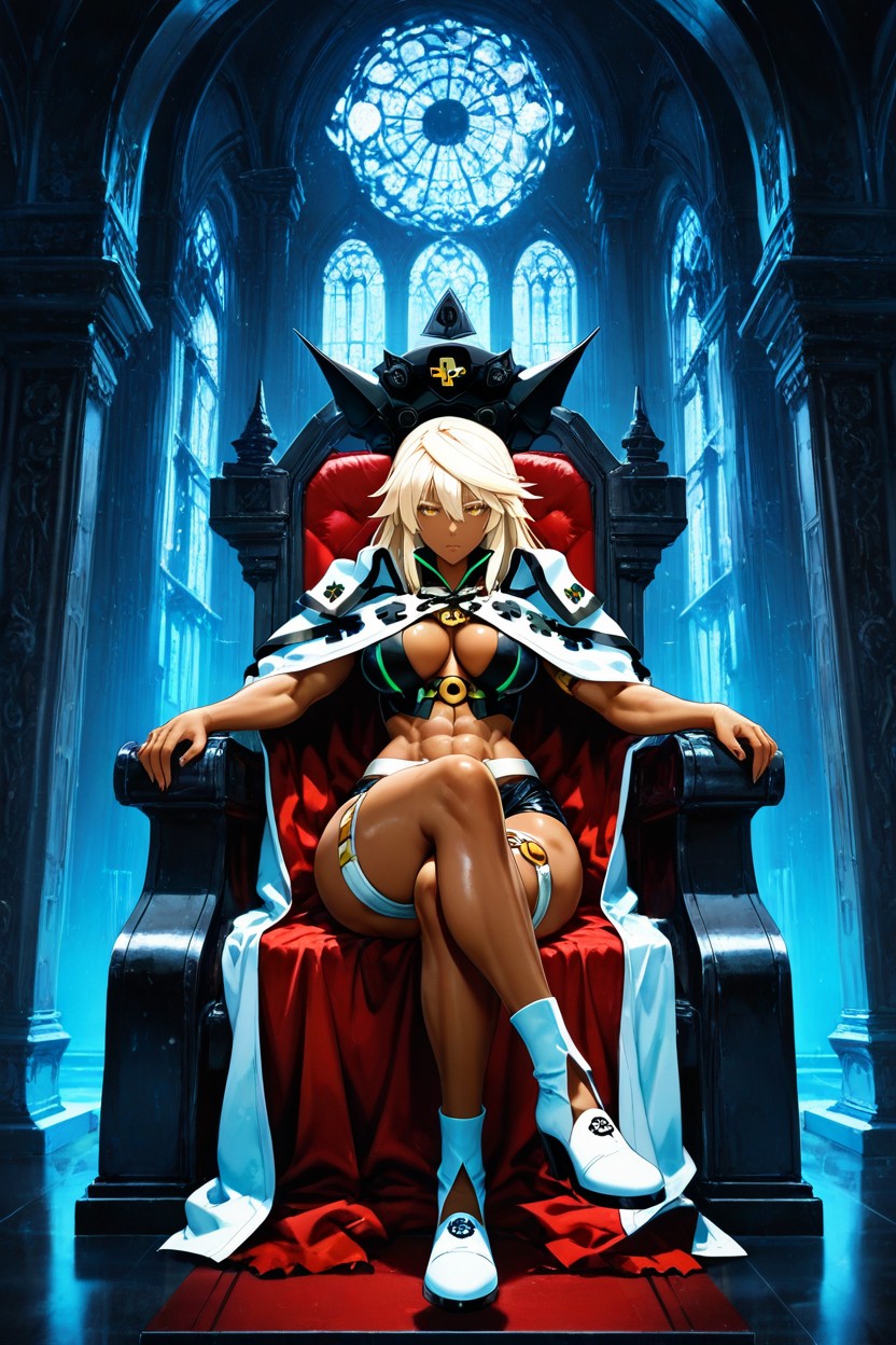 Model, Indoors, Side Thighs AI Porn