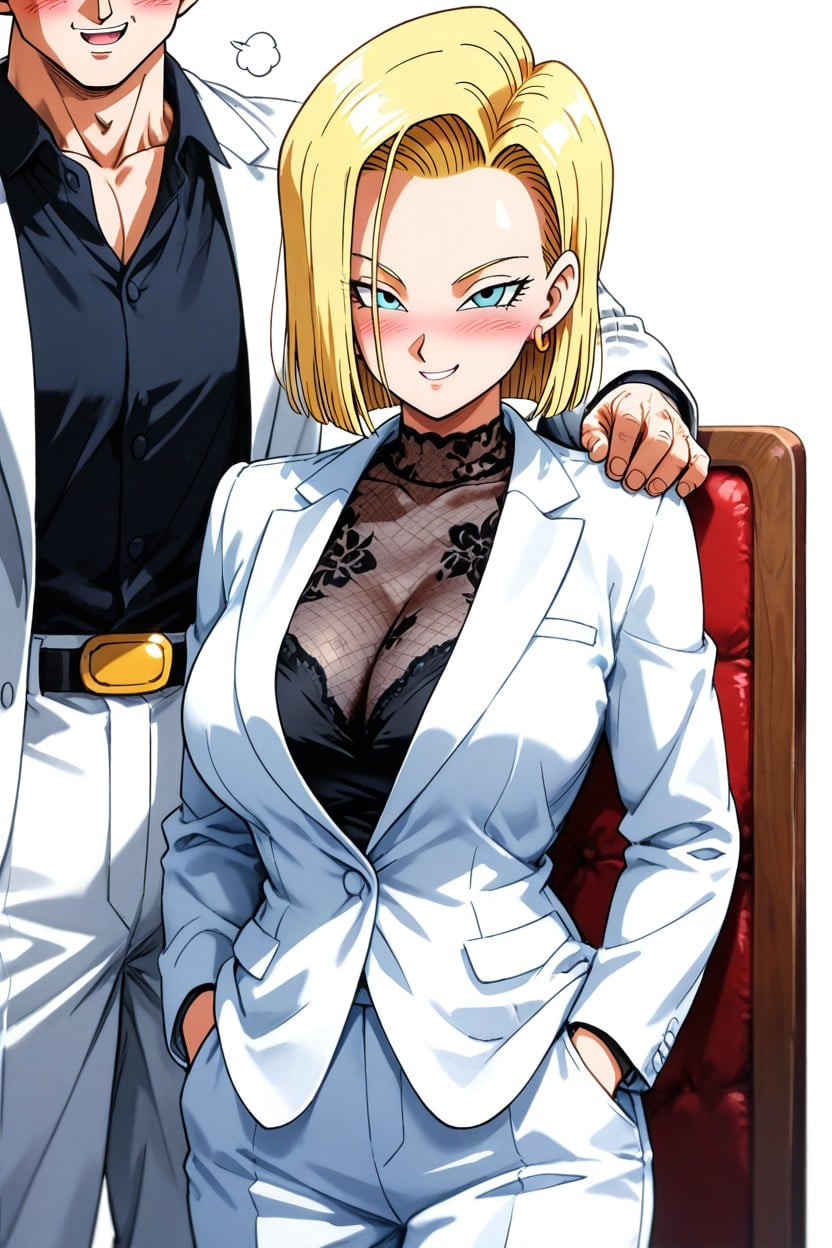 25+, Smug Expression, Android Hentai AI Porn