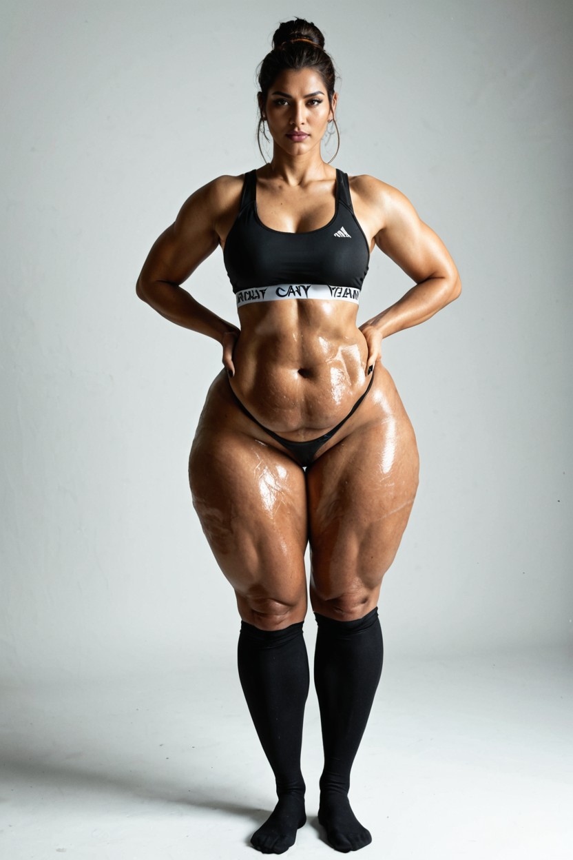 Big Legs, Gigantic Hips, Cellulite Thighs AI Porn