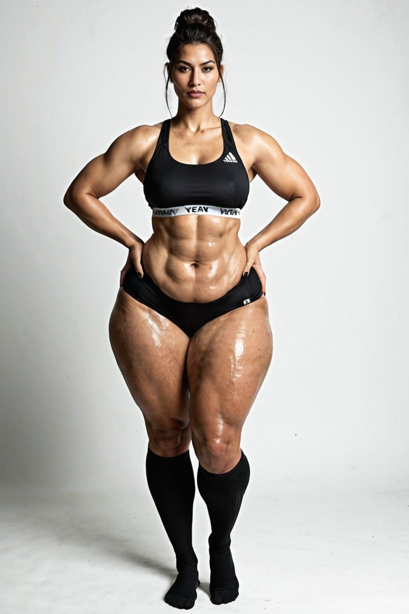 Uhd, Gigantic Thighs, Massive Hyper Thighs AI Porn
