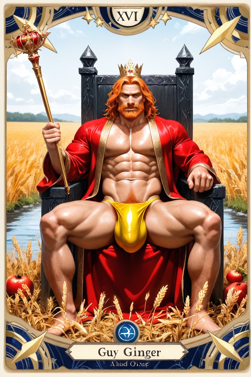 Scepter, Thong, Wide Angle AI Gay Porn