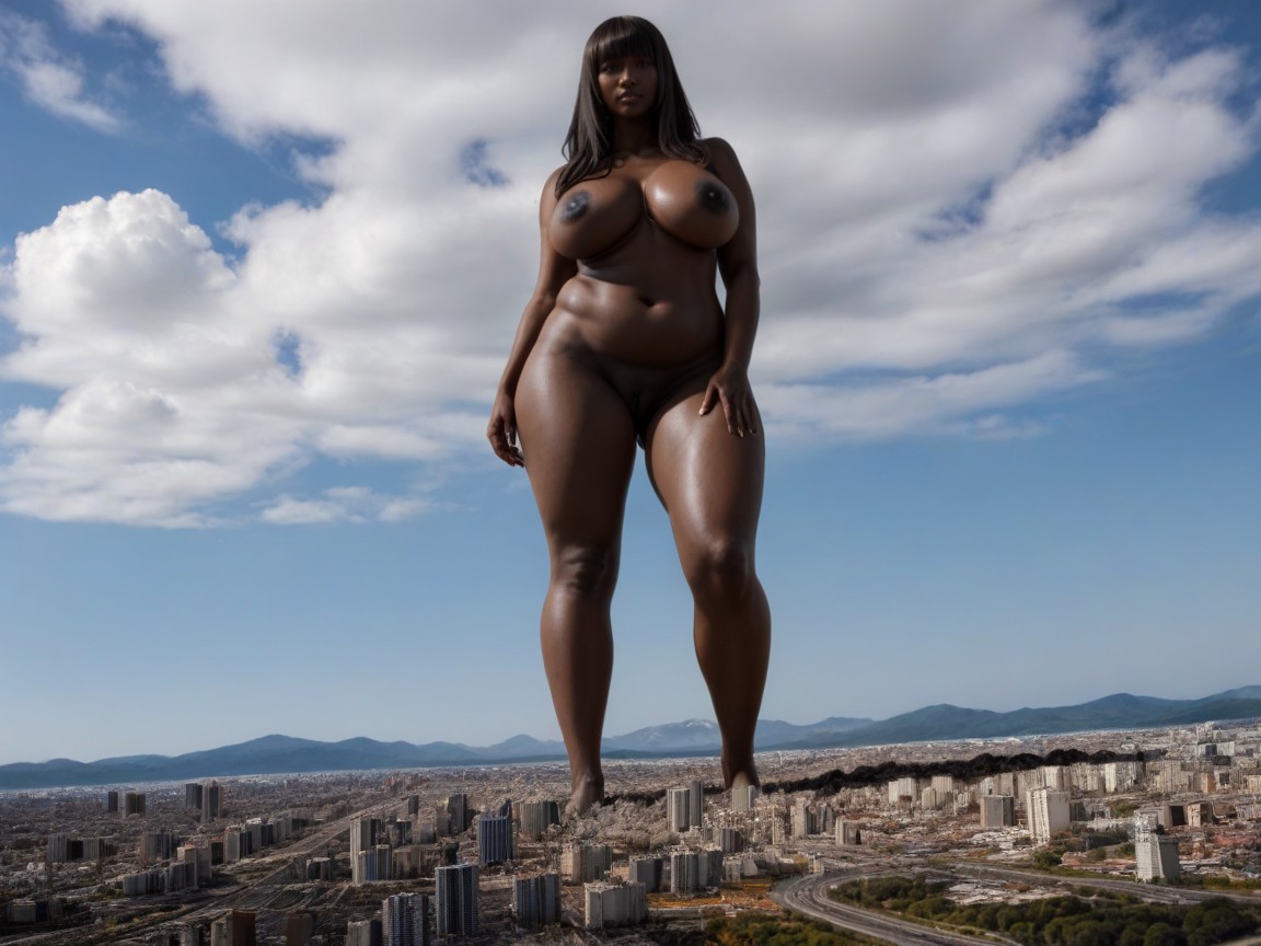 Giga Giantess, Long Length, High Resolution AI Porn