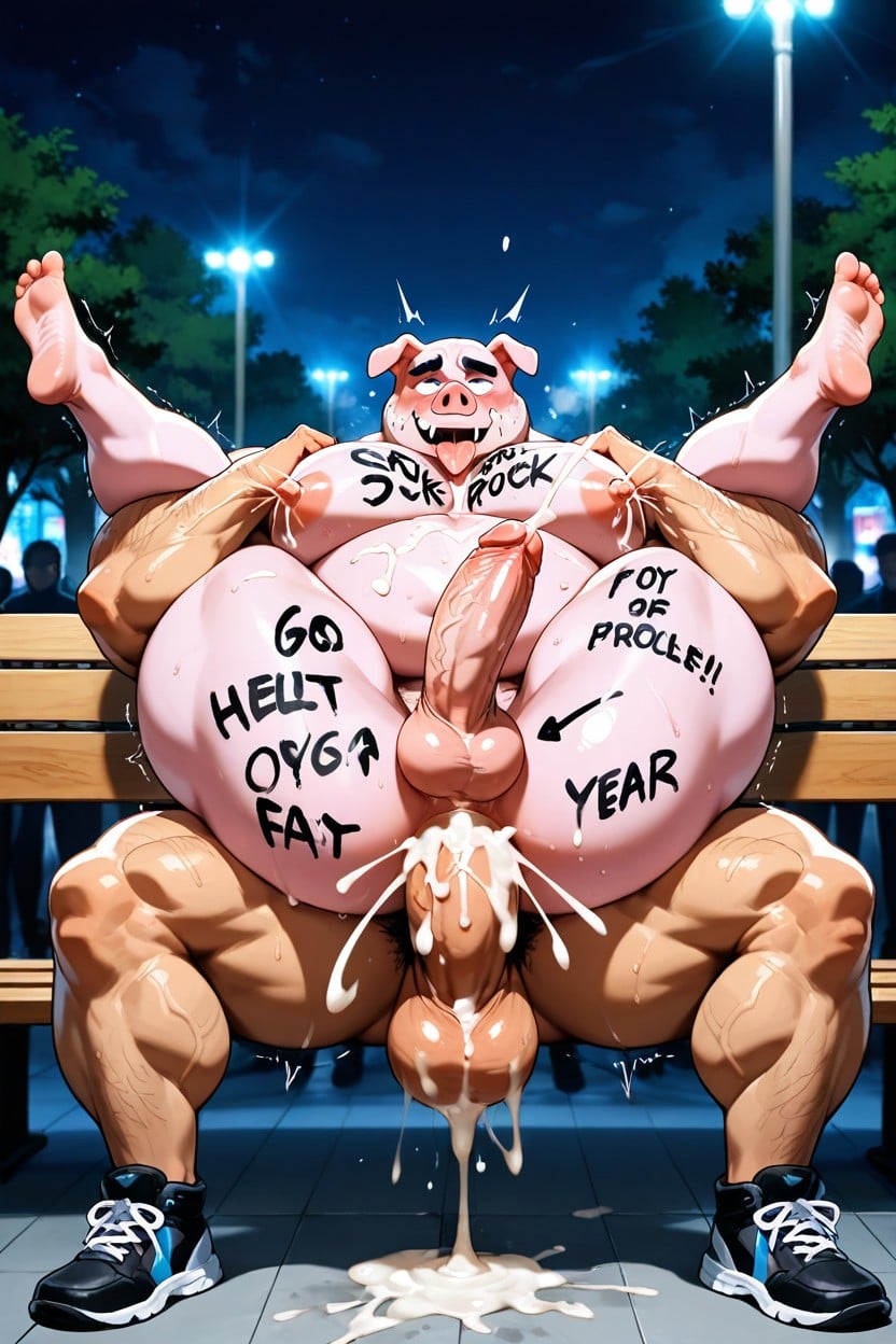 Gay Porn, Thick Thighs, Gigantic Porno IA Gay