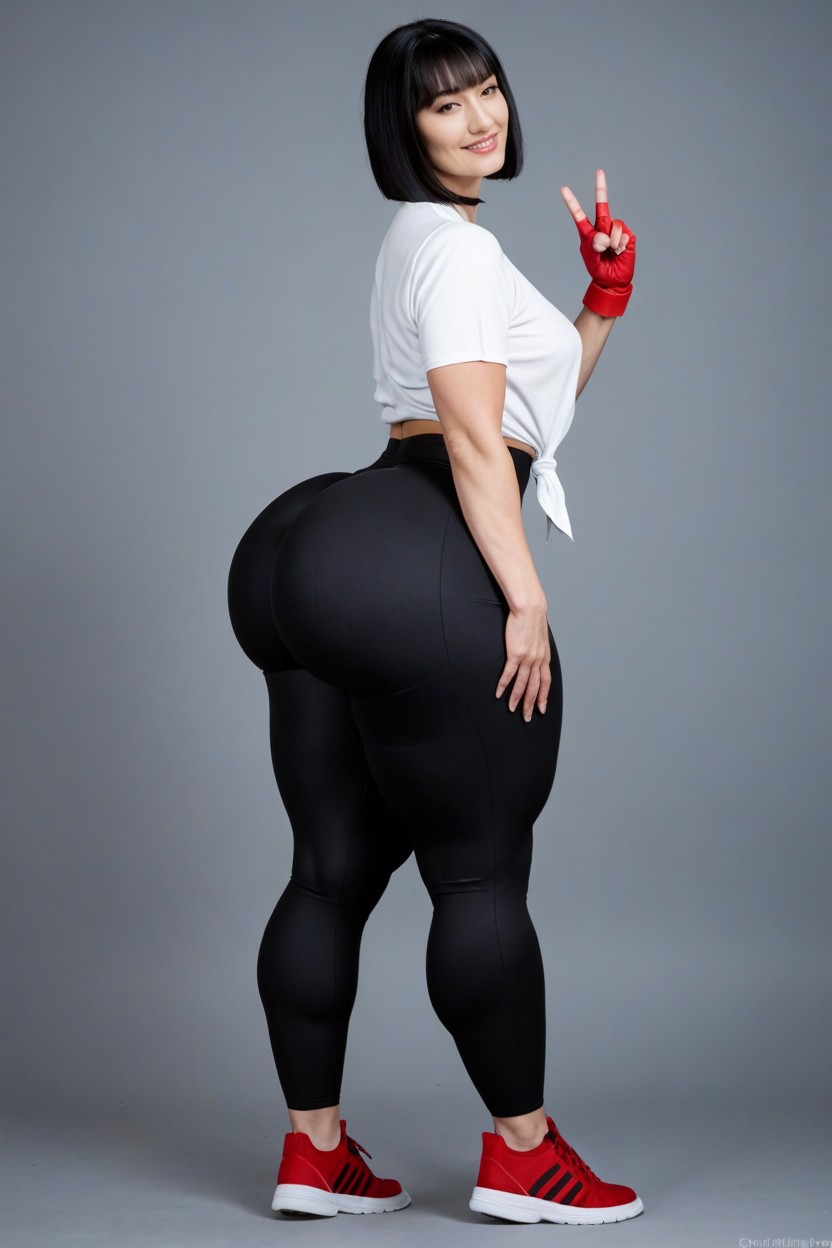 Side View, Full Body, Bangs AI Porn