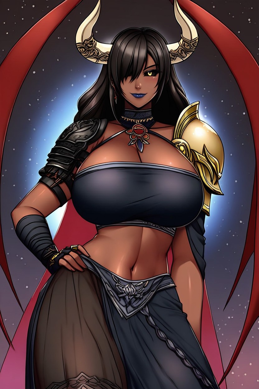 Huge Breasts, Holding Naginata, Smile Porno IA Latina