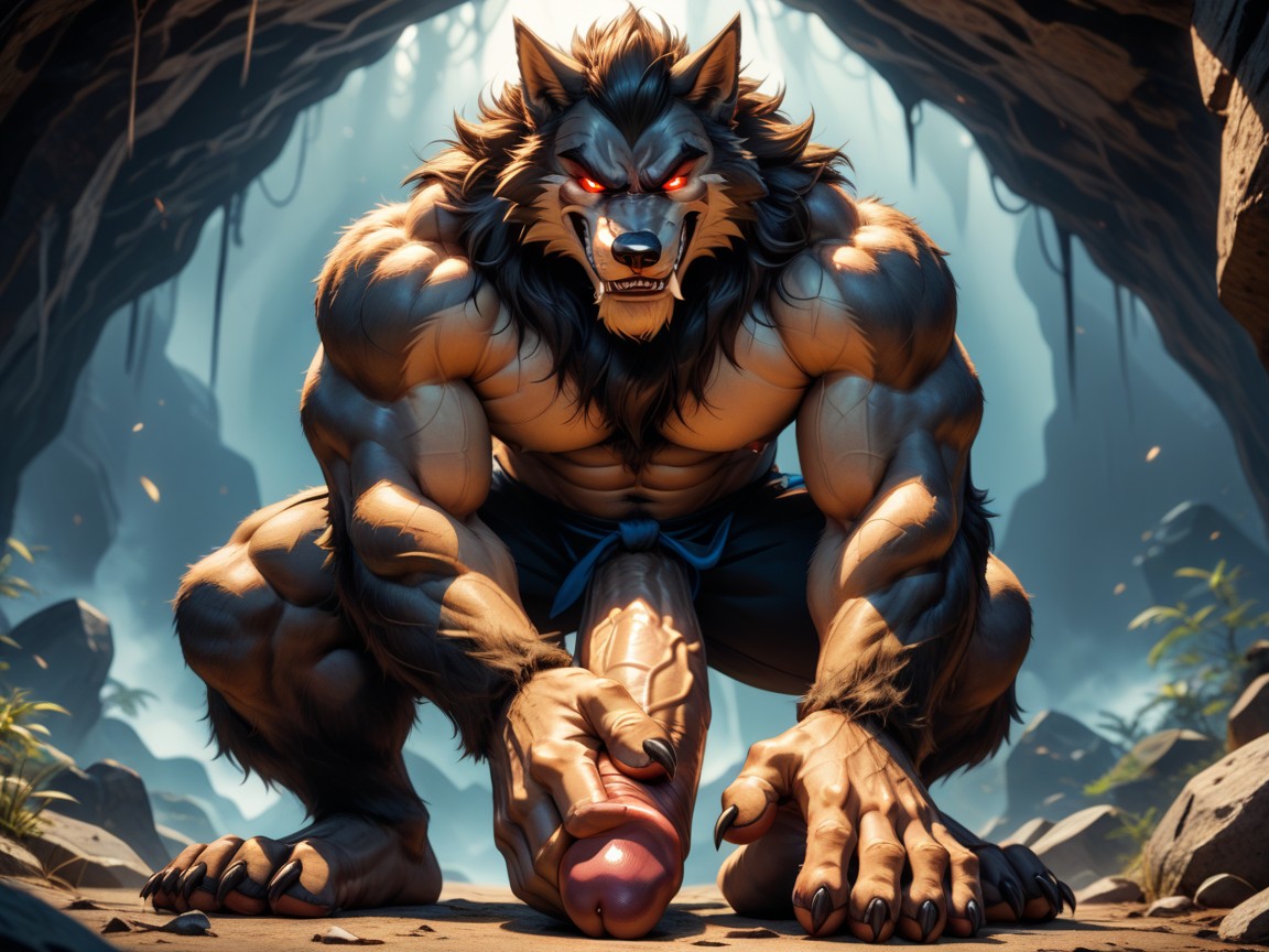 Who Is A Muscular, An Anthro Character, 25+ AI Gay Porn