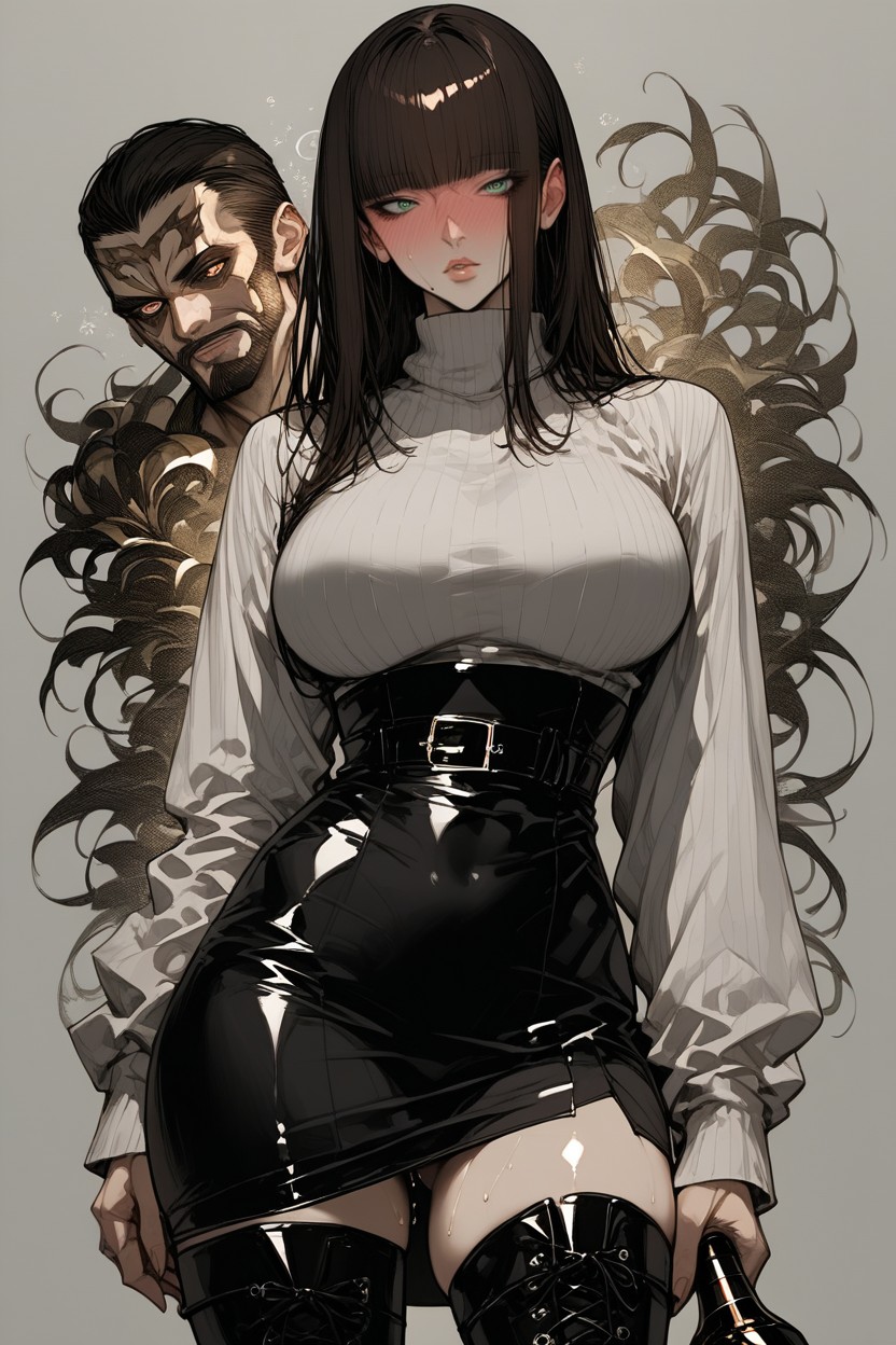 Nsfw, 25+, Standing Hentai AI Porn