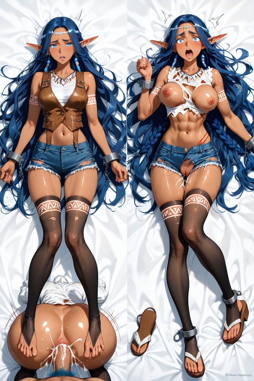 Top View, Soft Reflexion, Anal Hentai AI Porn