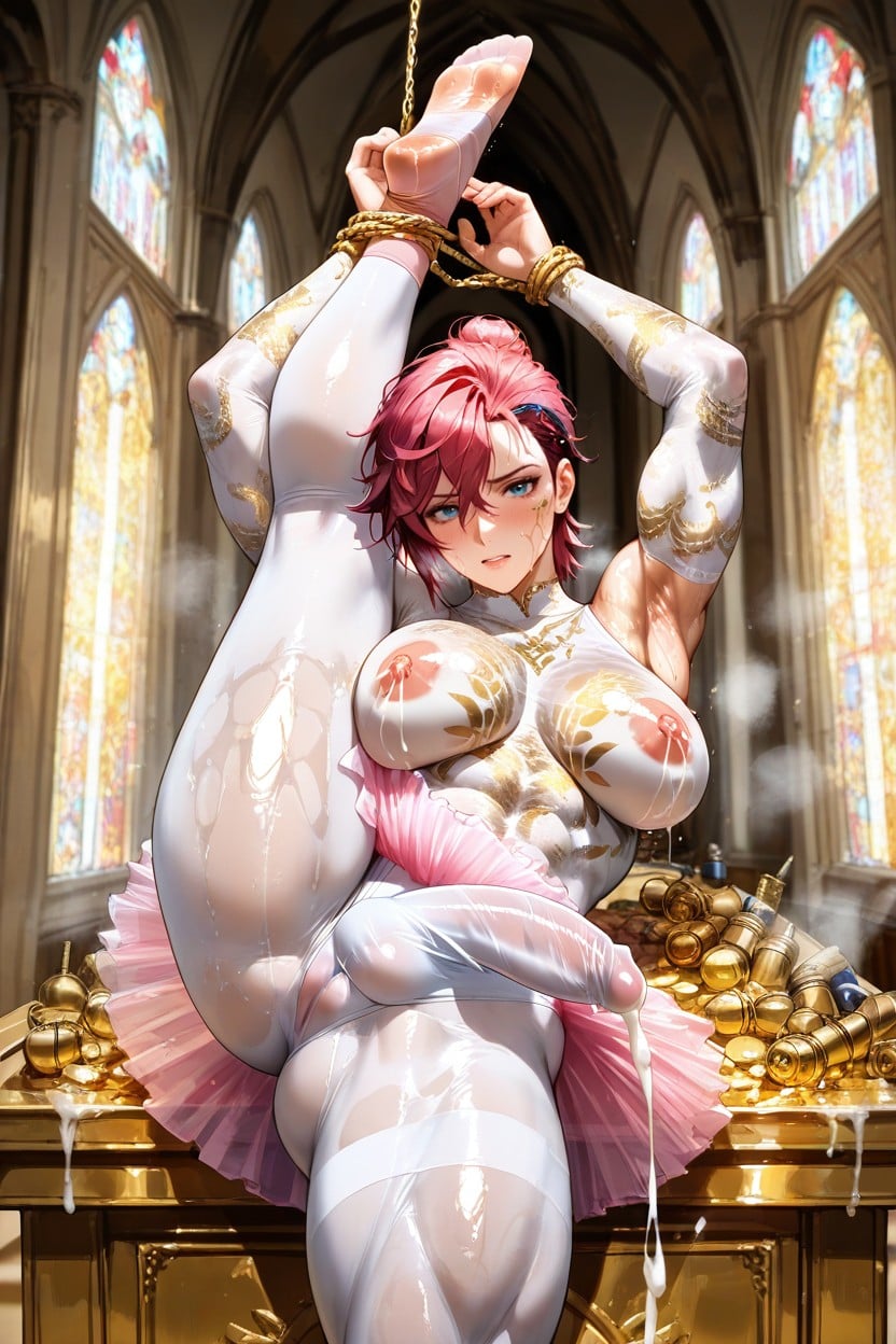 25+, Vi From Arcane, Muscular Thighs Hentai AI Porn