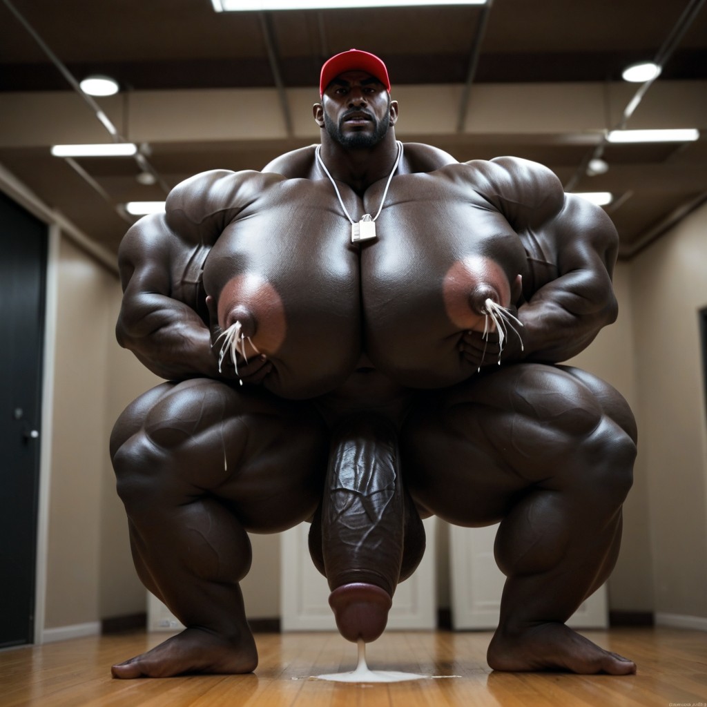 Pulling Nipple, Extrêmement Lourd En Bas, Hyper Pecs Porno IA Gay