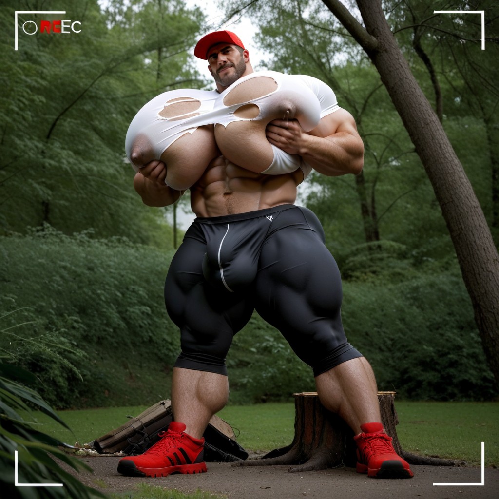 African, Masculine Coach With Hyper Breasts, 廣角 AI同性戀黃片