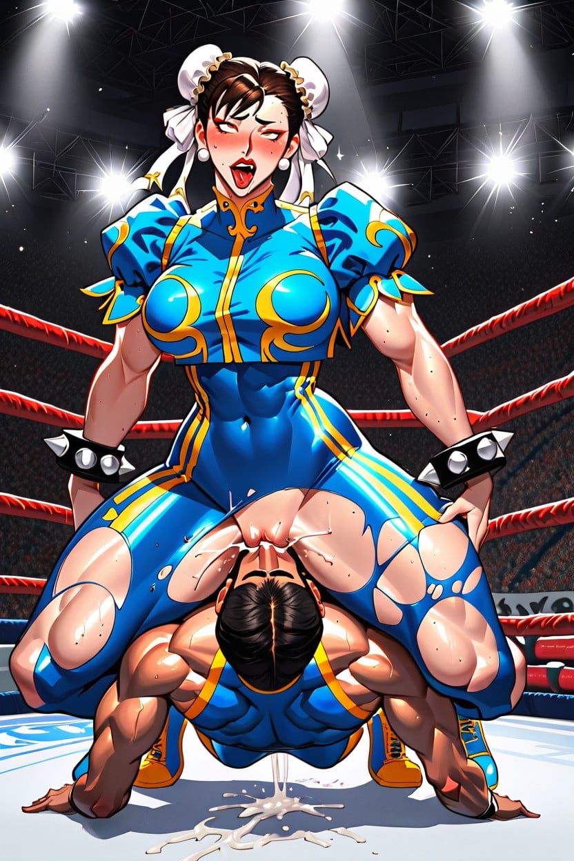 Gym, Ripped Stockings, Ripped Clothes Hentai AI Porn