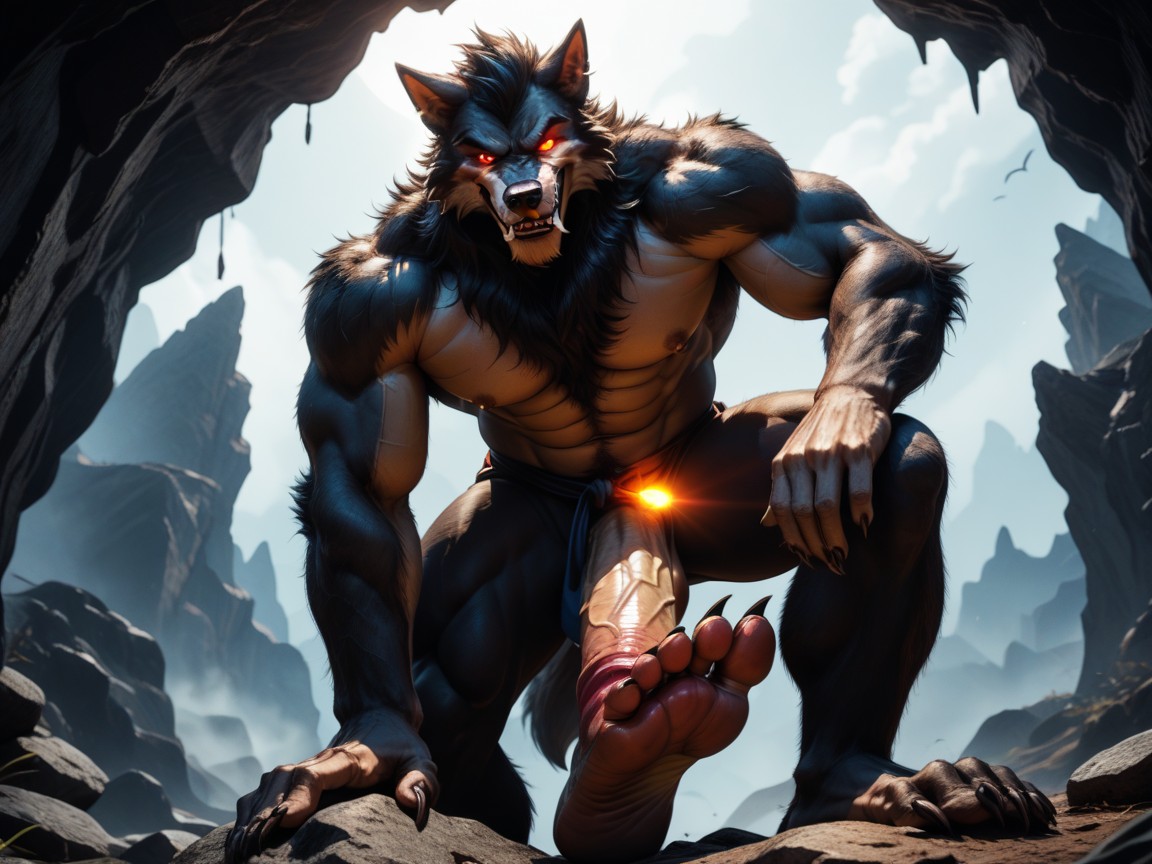 巨大, His Paws Are Large And Manly, 25+ ゲイAIポルノ