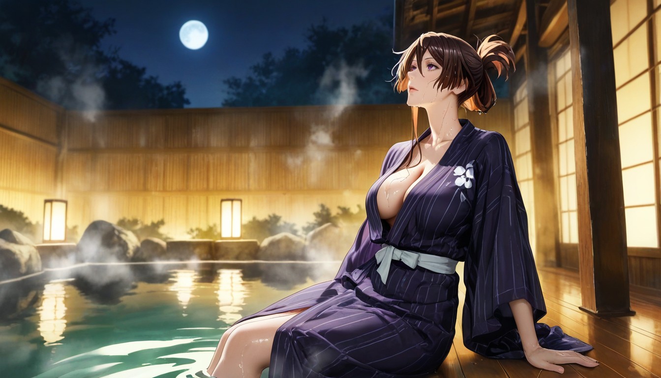 Wet Skin, Ultra-detailed, Calm Atmosphere Hentai AI Porn