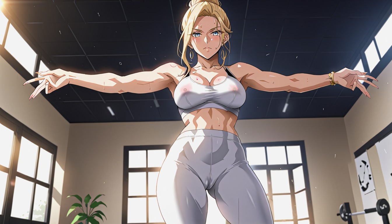 Tanned, Woman, Sun Is Shining AI Porn