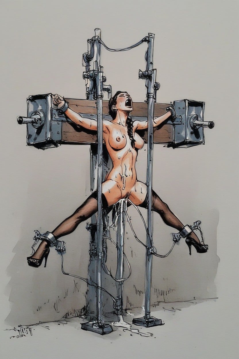Moaning, Art, Sexmachine AI Porn
