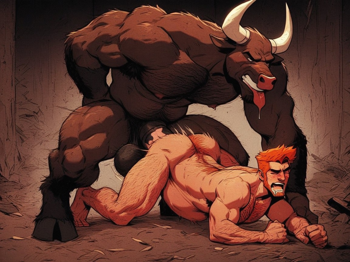 Pussy, Vaginal Penetration, Maigre Porno IA Gay