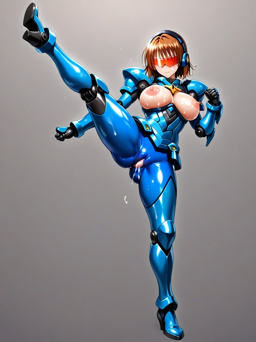 Uncensored, Highly Detailed Armor Joints And Ribbon Textures, Score__up Hentai AI Porn