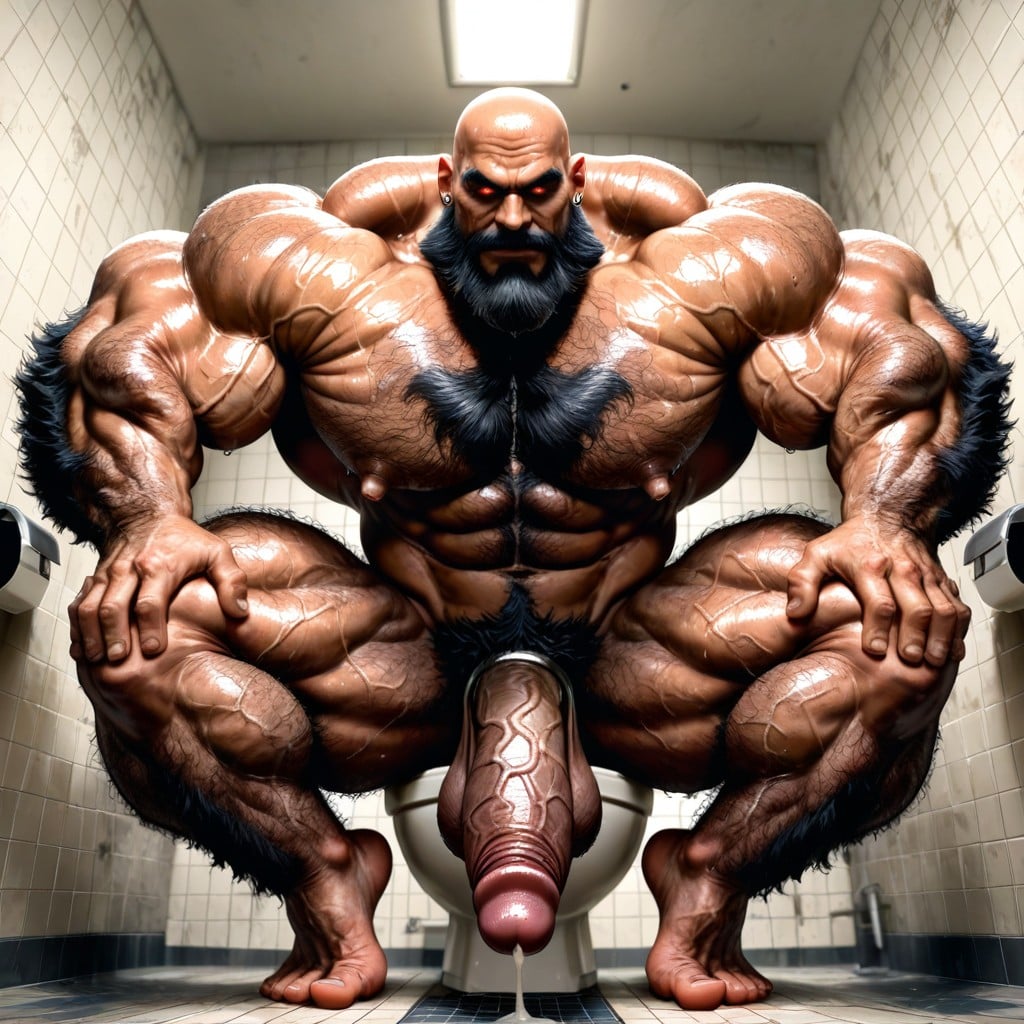 Brute Warrior, Bodybuilder, Horror Movie ゲイAIポルノ