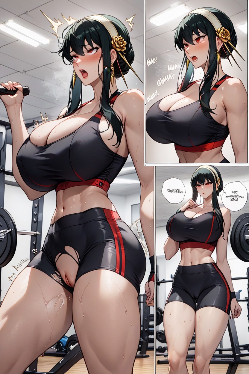 Wet Pussy, Waist, Action Lines Hentai AI Porn