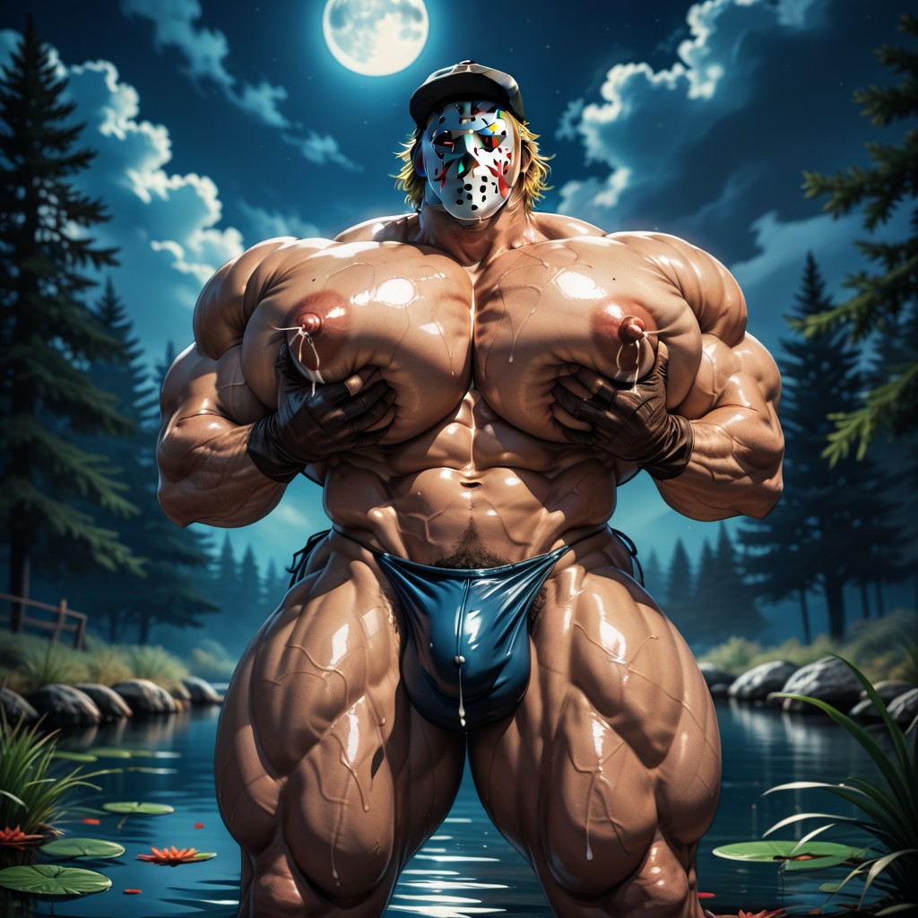 Jason Voorhees Costume, Blonde, 25+ Porno IA Gay