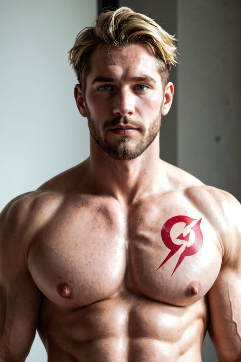 Blue Eyes, Plano Corto, Male Porno gay IA