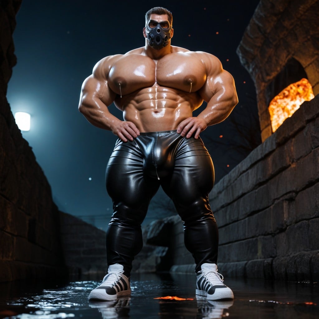 肌肉型, Arching Body Forward, 25+ AI同性恋黄片