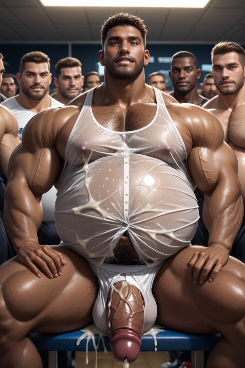Cum Spraying Everywhere, 18+, Everyone Looking On The Train Is Cumming Too AI同性戀黃片
