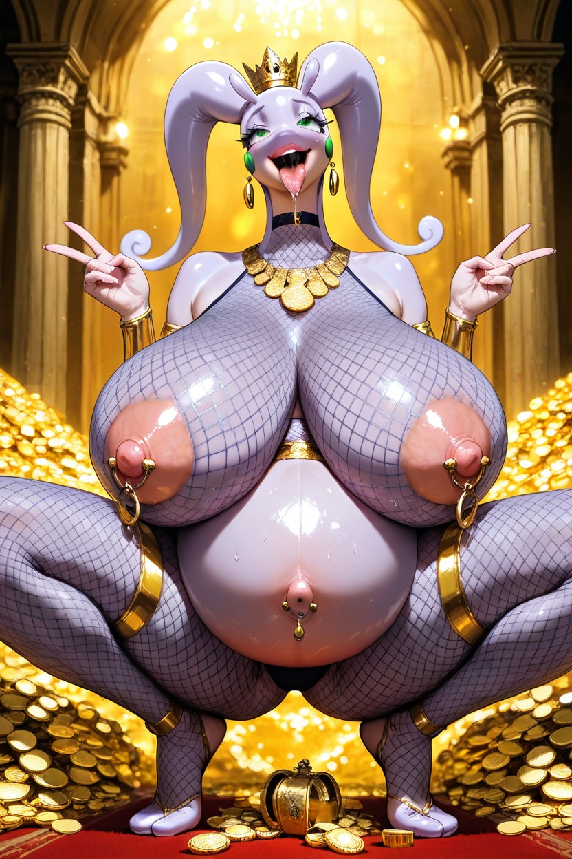 Long Eyelashes, Very Detailed Face, Model Body Hentai AI Porn