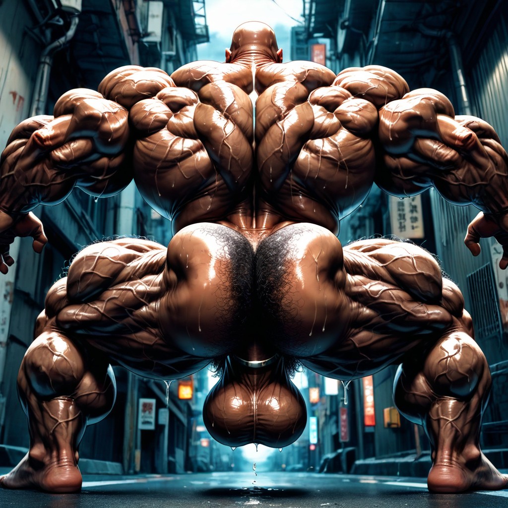 Brute Warrior, Detailed Image, Strong Long Neck AI同性戀黃片