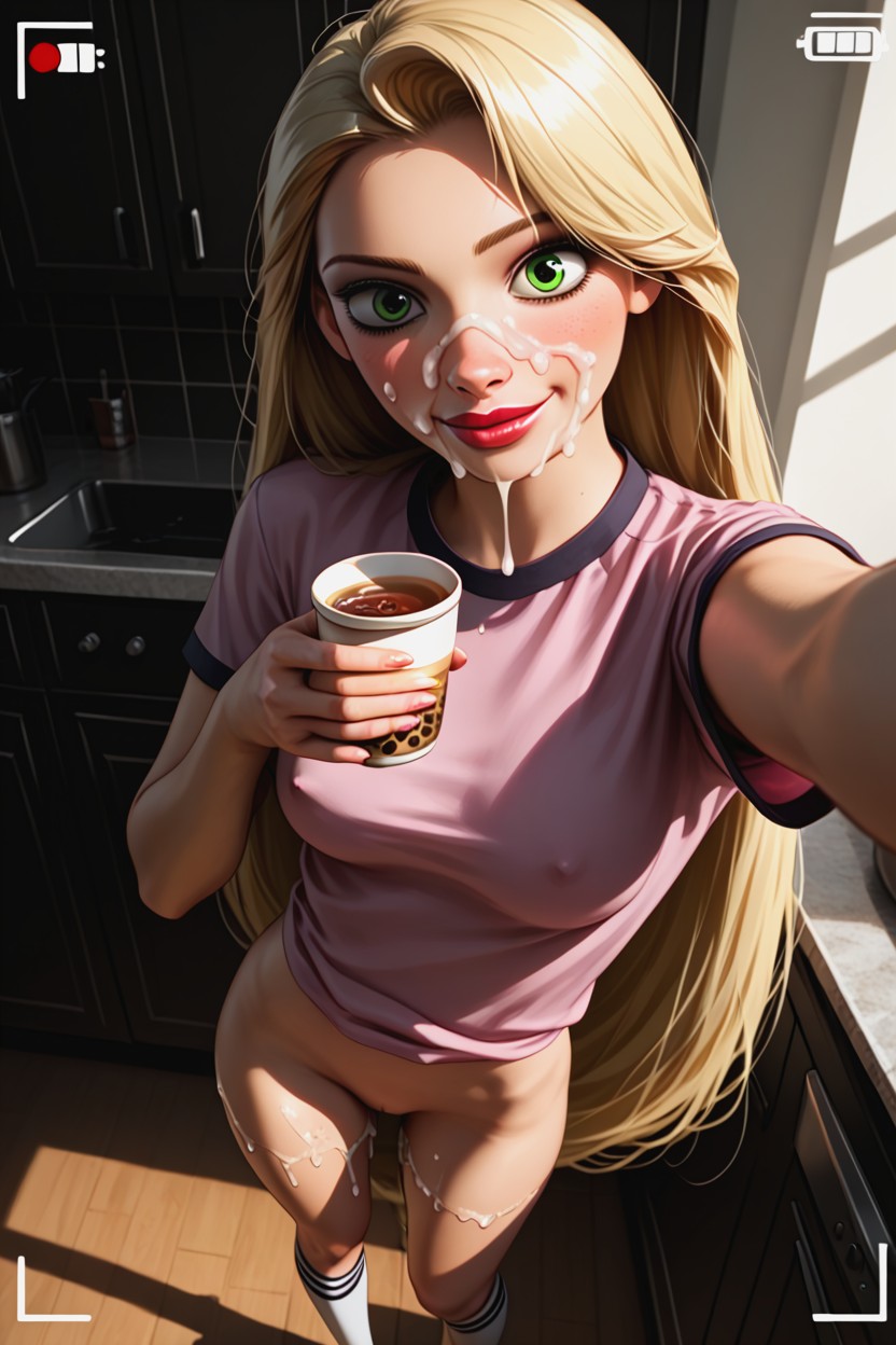 Slimleg, High Knee Socks, 25+ Hentai AI Porn