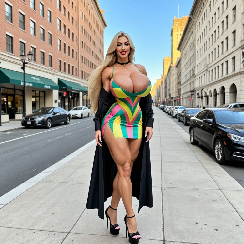 Pretty Face, Skirt, Giantess Fetish AI Porn