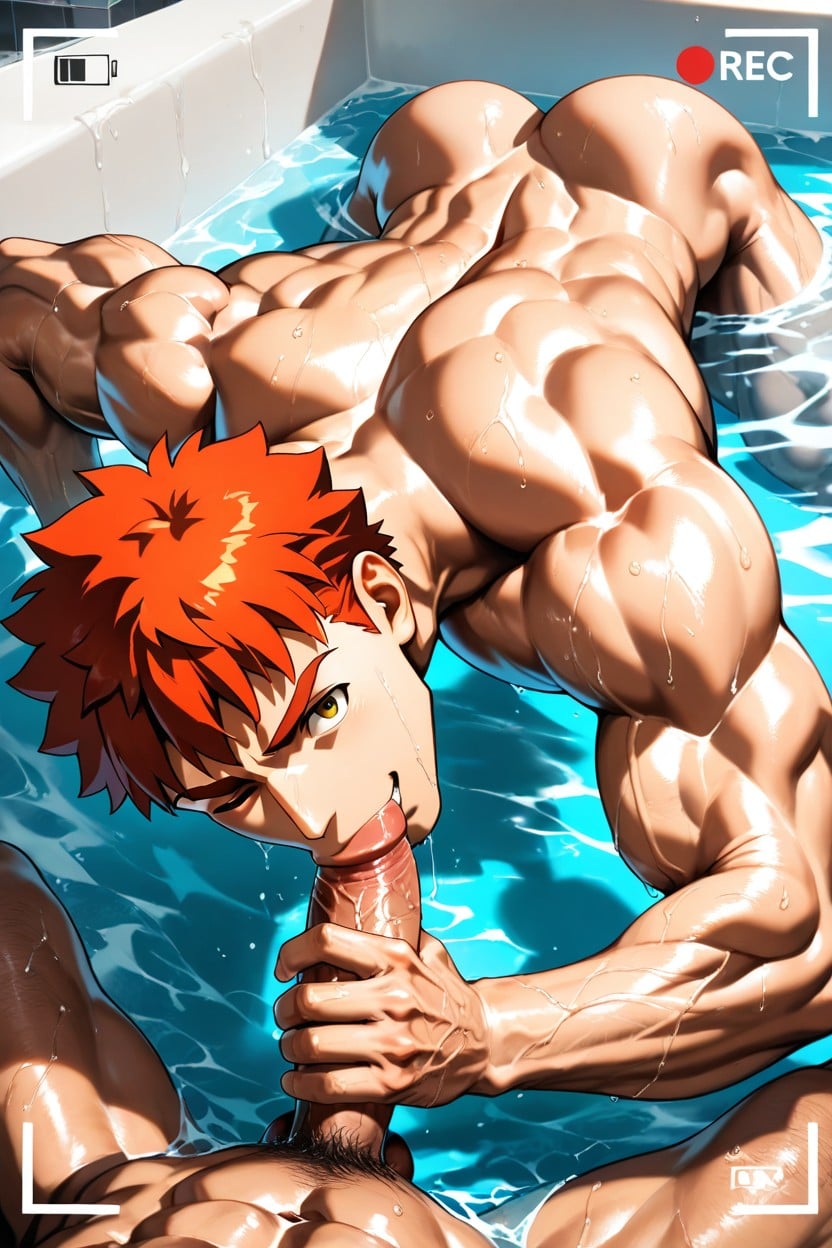 Sharp Focus, Muscular Glutes, Fully Nude AI同性戀黃片